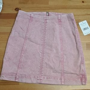 Free people pink potion skirt size 4